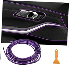 Car Interior Moulding Strip Car Decorative Filler Car Trim Strip 5M-Purple