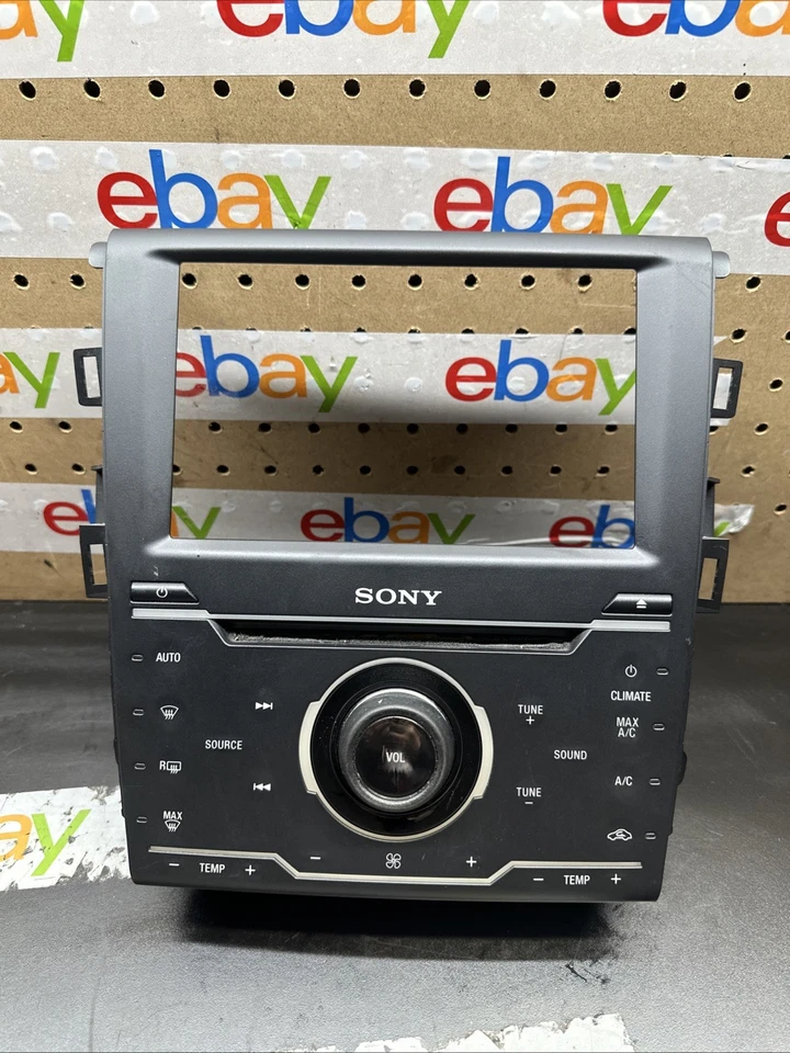 Ford Fusion 2013-2015 radio cara aire acondicionado calefacción panel de control climático Foto 3 de 4