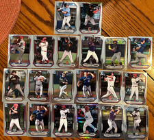 2026 Bowman Chrome lot of (20) 1st Bowman cards - 20 card lot 1st Bowmans