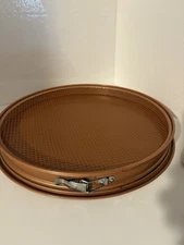 Copper Chef 16" Perfect Pizza/Crisper Pan 3 Piece Non Stick -Excellent