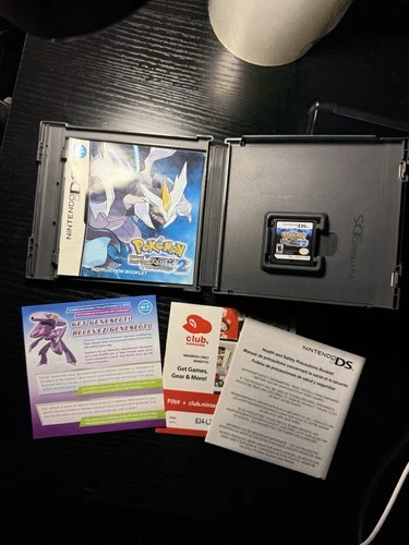 Pokemon Black Version 2 Complete in Box Nintendo DS 2012 Authentic, Clean Tested