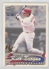 1999 Pacific Paramount Holo-Silver 74/99 Rico Brogna #177 3c7