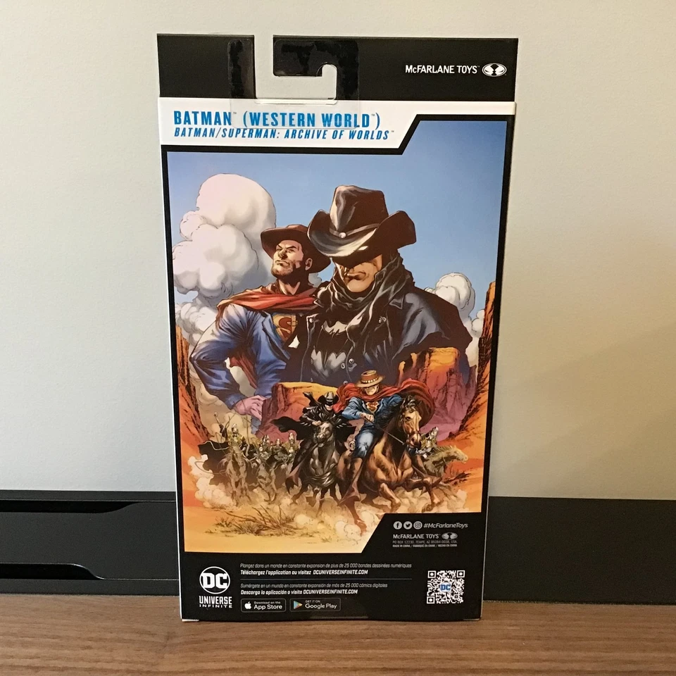 Batman Western World DC Multiverse Wave 22 Action Figure 7 Inch Scale - Image 3 of 4