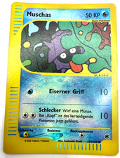 Pokemon Karte TCG Muschas 129/165 Expedition Re Holo Rare Vintage Deutsch LP