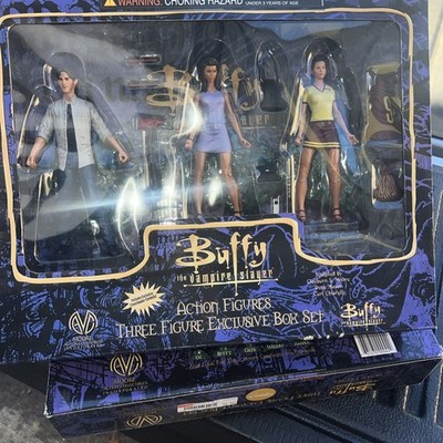 Buffy the Vampire Slayer Action Figures Set Oz Giles Moore