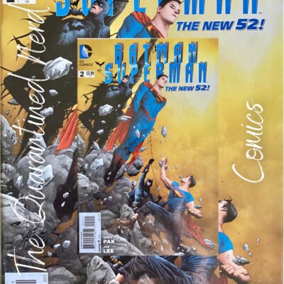 BATMAN SUPERMAN #2  2013 THE NEW 52