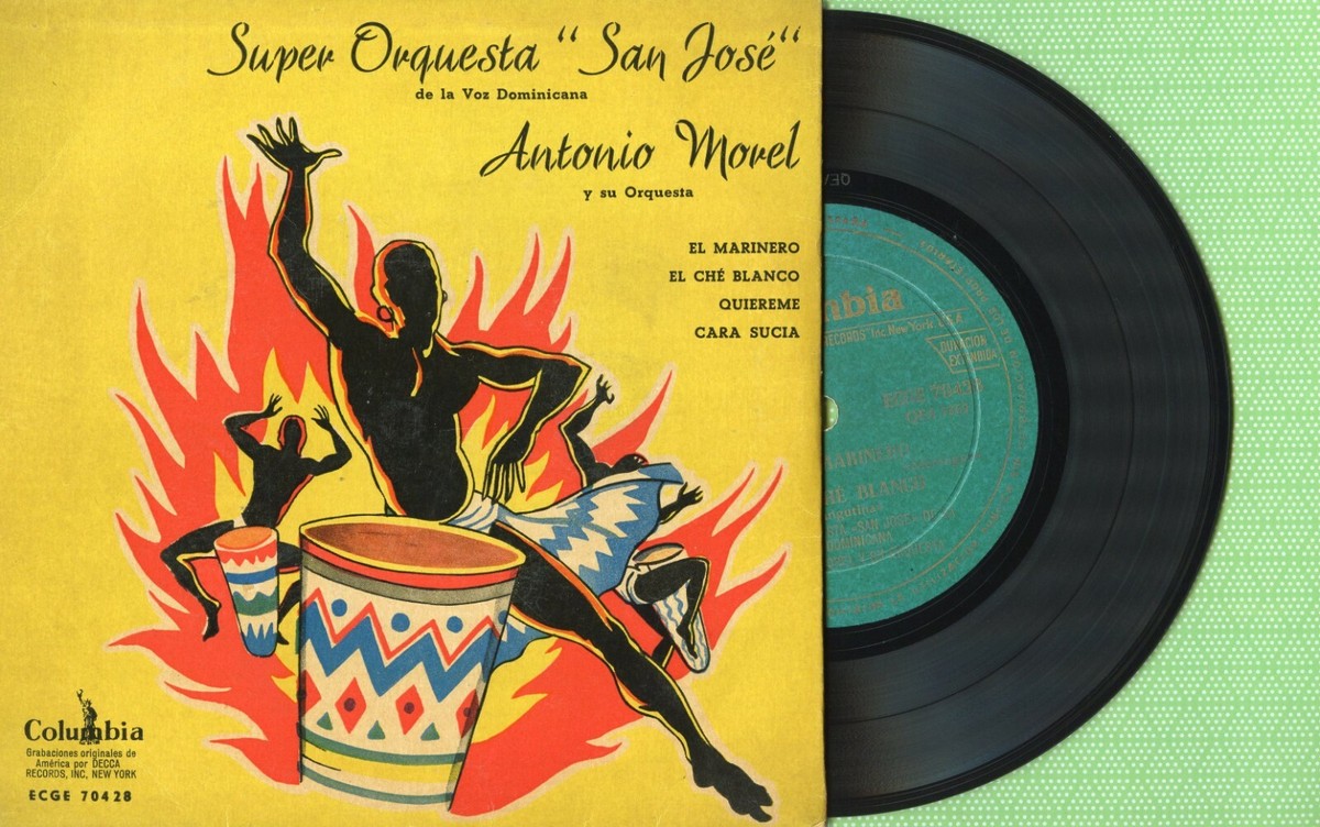 SUPER ORQUESTA SAN JOSE, ANTONIO MOREL, COLUMBIA ECGE 70428 Pre