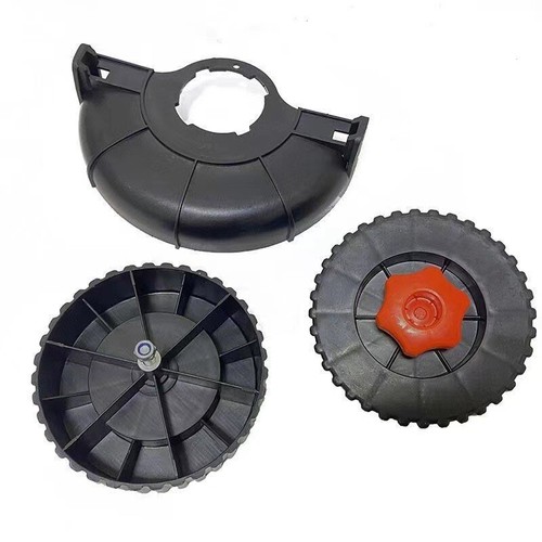Weeds Trimmer Wheels 5.7cm Shaft Tubes with Protective Cover Grass Cutter Part - Picture 2 of 5