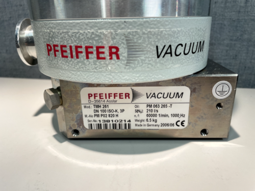 Pfeiffer Vacuum Turbo Pumpe TMH 261 DN 100 ISO-K, 3P - Used - Picture 2 of 7