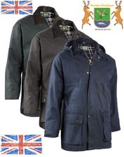 Giacca di cera equitazione unisex leggera imbottita cavaliere cacciatore outdoor