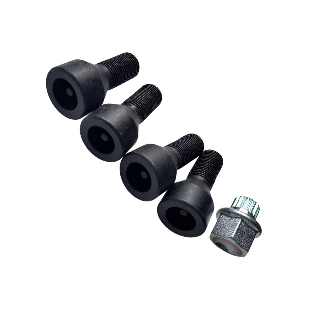 Wheel Lock Locks Bolt Kit 36136776076 M14x1.25 For BMW E70 F01 F02