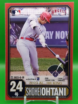 Shohei Otani 2023 American League Home Run King Memorial Postcard