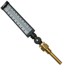 Winters TIM103 Thermometer 9" Face 3/4" NPT 0-160°F