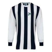 RETRO REPLICA WEST BROMWICH ALBION 1968/1972 SOCCER FOOTBALL SHIRT JERSEY SIZE S