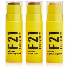 Forever 21 F21 Beauty All Over Sticks, Set of 3 Medium Shades
