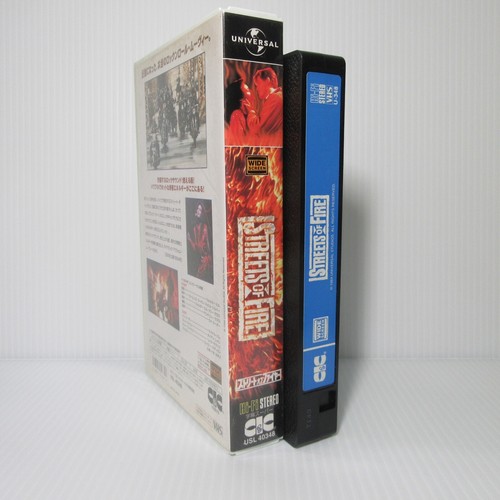 STREETS OF FIRE:Walter Hill-Japanese original VHS MEGA RARE VIDEO - Picture 3 of 7