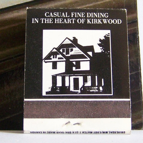 Rare Vintage Matchbook C3 Missouri Kirkwood Citizen Kane's Steak House