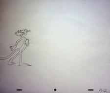 The Pink Panther 2 Film BOB KURTZ Opening Production Hand Drawn Pencil