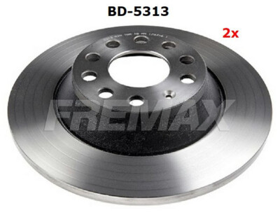 2 Bremsscheiben hinten Fremax BD-5313, 302mm für AUDI A6 (4F2) A6 Avant (4F5)