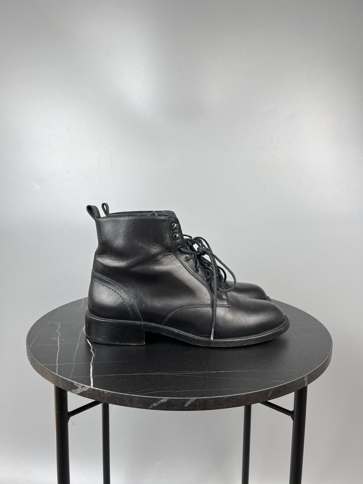 Stivaletti stringati da donna Saint Laurent Paris in pelle taglia EU 38 (Y0381)