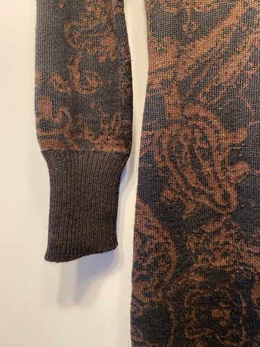 Peruvian Connection Strick Kleid Carmen feminin Baby Alpaka Wolle black brown S - Bild 6 von 8