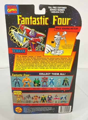 1990’s Animated Fantastic Four Terrax ToyBiz 1994 - Picture 4 of 9
