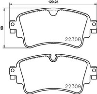 Brembo BremsbeläGe Links Rechts FüR Audi Q7 A8 A4 B9 Allroad A5 Q5 A7 Vw