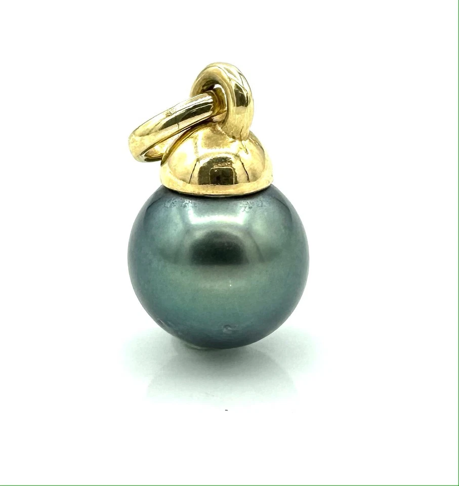 MAGNIFIQUE PENDENTIF OR 18 CARATS - Perle de tahiti - 2,09 g - Photo 1/1