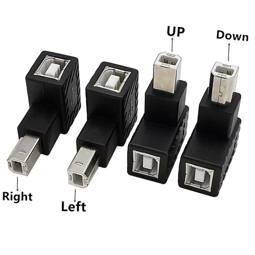 USB 2.0 Type-B Printer Extension Adapter Connector Male to Female - Picture 4 of 12