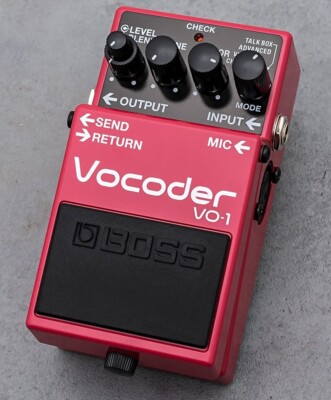 BOSS VO-1 Vocoder Guitar Effects Pedal