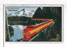 Single Railroad Playing Card "Southern Pacific RR" SP 15, 1948, Vintage, Narrow