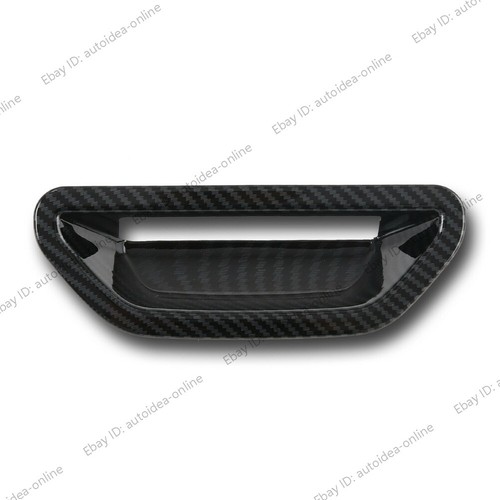 Fits 2021-2025 Nissan X-Trail Carbon Fiber Rear Trunk Tailgate Bowl Cover Trim - Picture 2 of 8