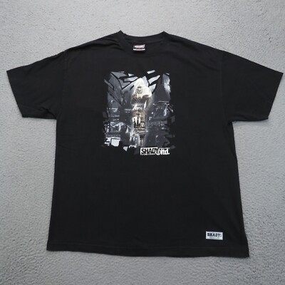 VTG Eminem Shirt Mens Large Rap Tee Graphic Print Slim Shady Y2K 