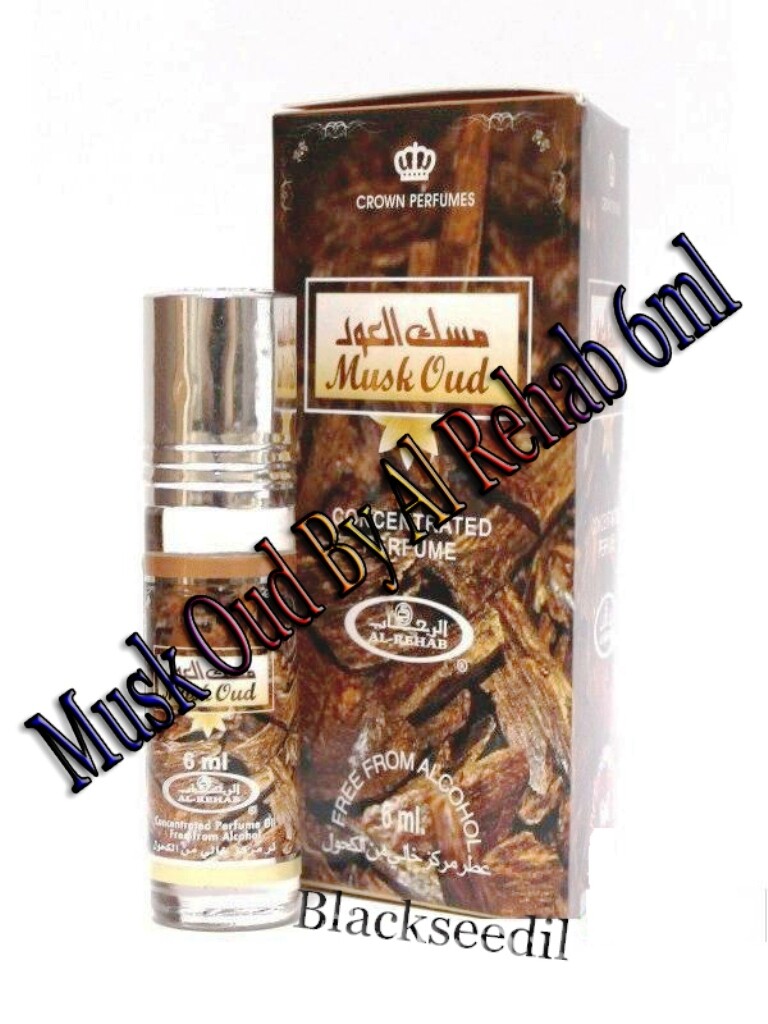 Musk Oud 6ml By Al Rehab Woody Spicy Concentrated Perfume alcohol