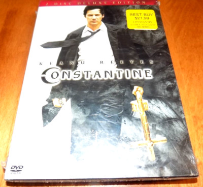 CONSTANTINE 2-Disc Deluxe Edition Rare OOP Keanu Reeves Rare DVD SET SEALED NEW