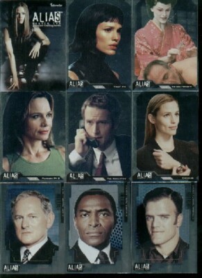Alias Season 2 Trading Cards Set of 81 Cards