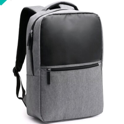 PC-Rucksack Herren Damen PU-Leder Mehrzweck Arbeit Reise Schule Sport