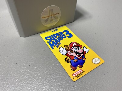 Super Mario Bros. 3 (NES) Replacement Label