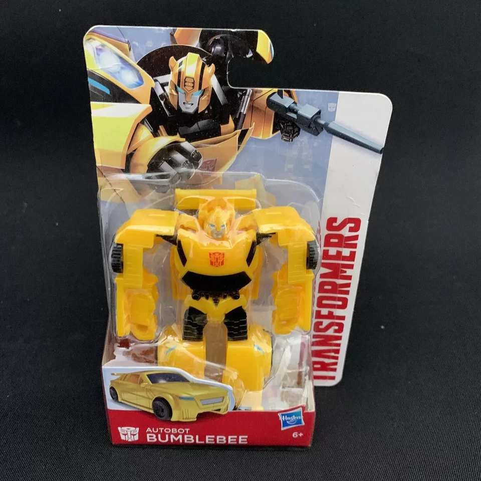 LOTTO 2PZ TRANSFORMERS Hasbro Autobot Bumblebee + OPTIMUS PRIME  10 cm SIGILLATI - Immagine 3 di 4