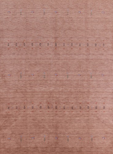 Alfombra india Gabbeh de lana tribal para sala de estar alfombra anudada a mano 8x10 - Imagen 1 de 20