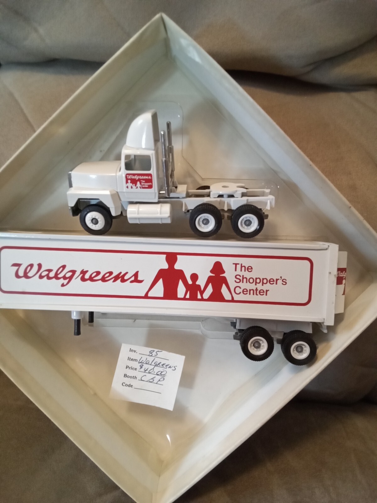 Winross Die Cast Tractor Trailer Walgreens In Box eBay