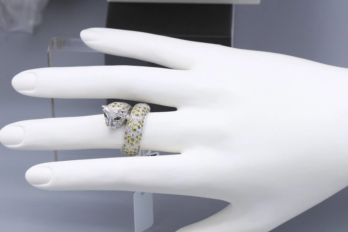 Leopard diamond ring sale