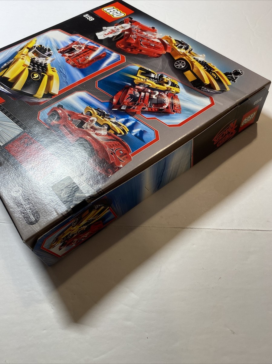 LEGO Racers: Racer X & Taejo Togokhan (8159) New Sealed