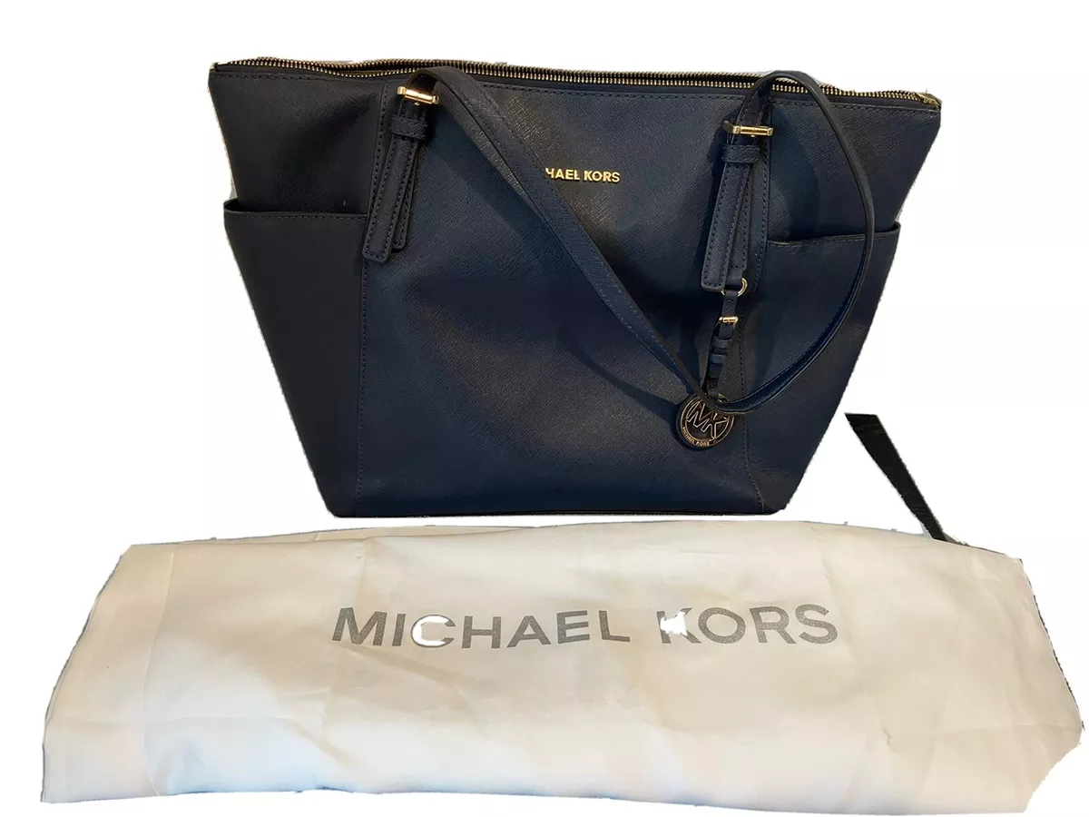 Navy blue top purses michael kors