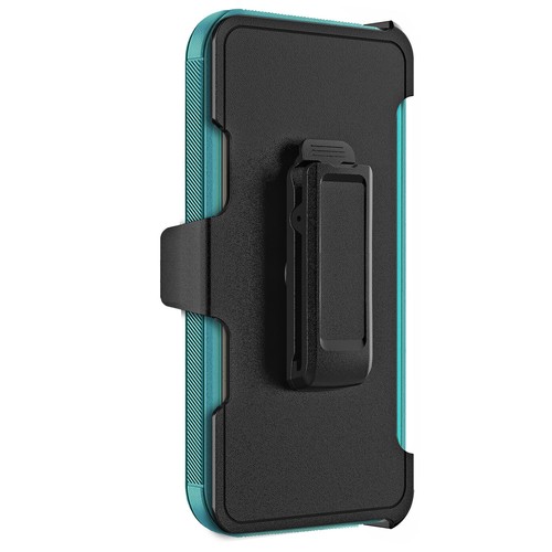 Funda de goma a prueba de golpes con clip para cinturón para Samsung Galaxy S22 Ultra/Plus - Imagen 50 de 54