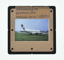 35MM SLIDE AIRCRAFT 1982 EMBRAER EMB 110 BANDEIRANTE CENTRELINE BIGGIN HILL A88