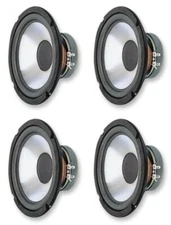 8" Woofer Speakers 4PACK Home Audio Replacements 8ohm Woofer bass 8inch LOT 