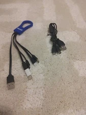 Lot 2 4 in 1 USB Charging Cable Universal Multi Function Cell Phone Charger Cord