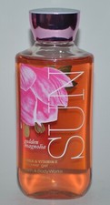 1 BATH  BODY WORKS SUN GOLDEN MAGNOLIA SHOWER GEL WASH SHEA VITAMIN E 10 OZ