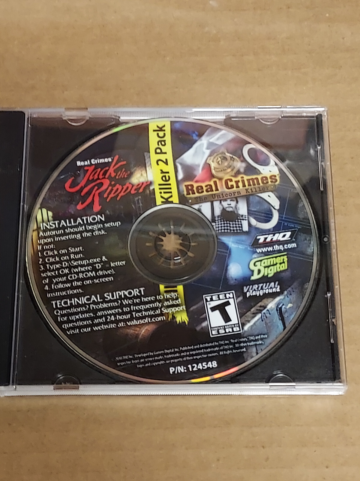 Real Crimes: Jack the Ripper / The Unicorn Killer 2 Pack PC Game CD-ROM ...